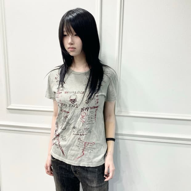 [bpm]Kitsch&Punk Print Tee