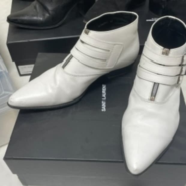 Saint laurent 14ss 3지퍼 부츠 45 hedi era