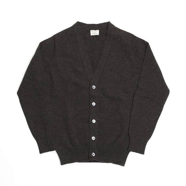 William Rockie 멜란지 브라운 가디건