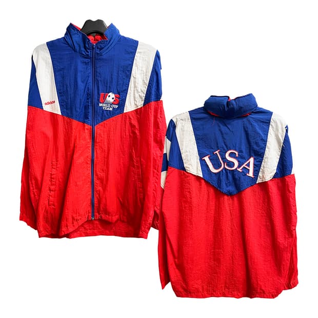 92/94 아디다스 피파 월드컵 미국 윈드브레이커 (M)