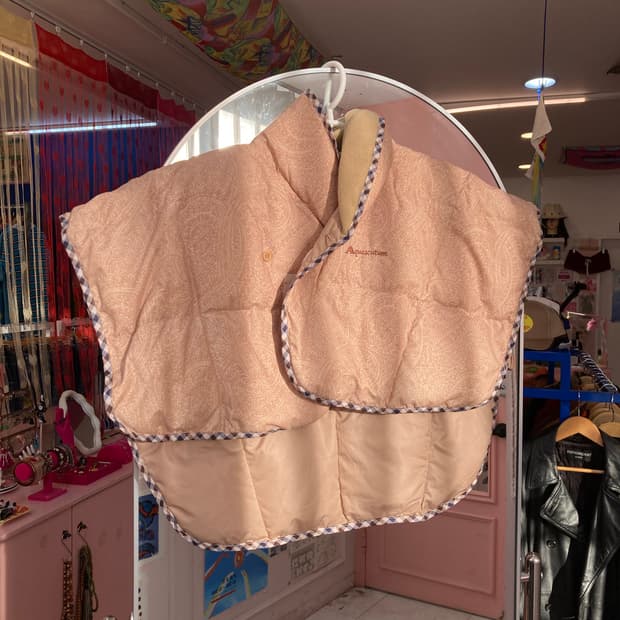 아쿠아스큐텀 Aquascutum 리버시블 패딩 조끼