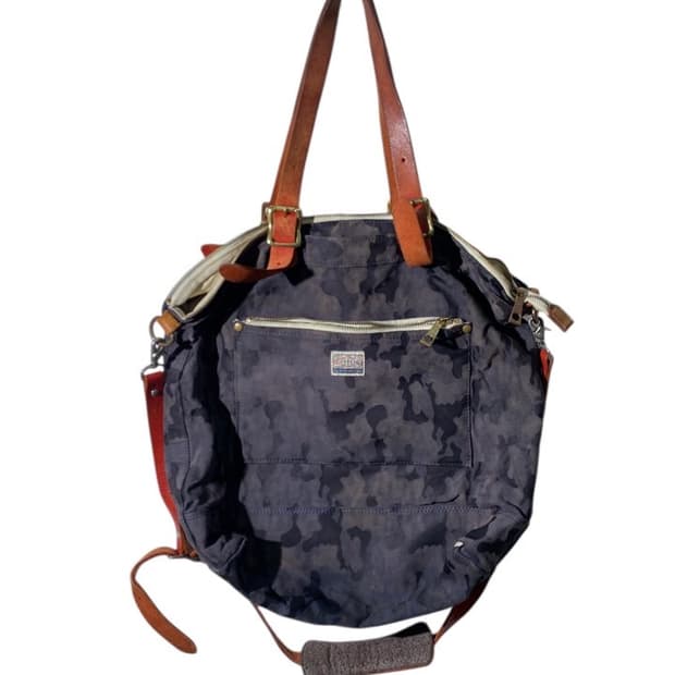 wishbone 카모플라쥬 크로스백 토트백