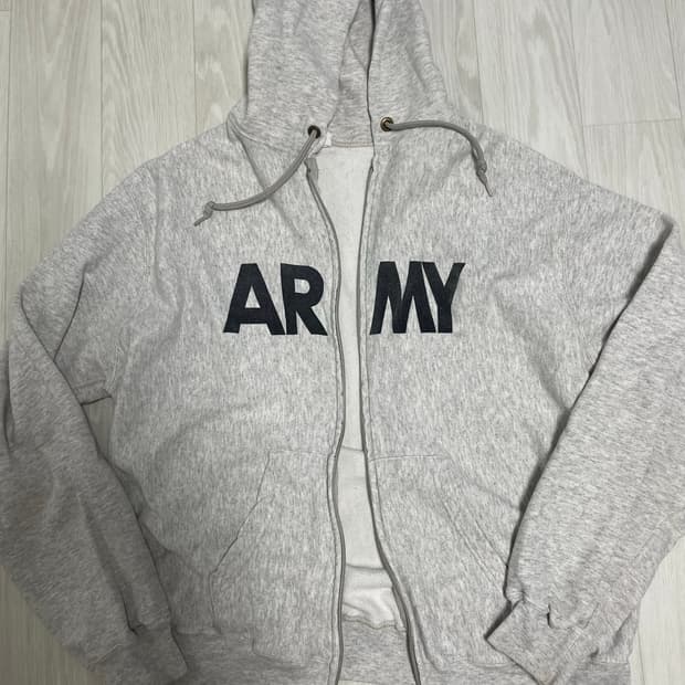 usgi ARMY 후드 집업 그레이 XL