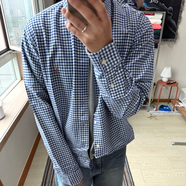 폴로 랄프로렌 체크 셔츠