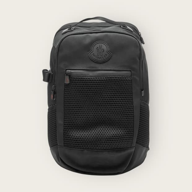 몽클레어 캔버스 메쉬 하이킹 백팩