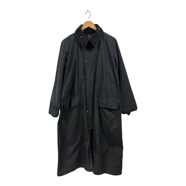 L) 바버 90s 오버사이즈 왁스 버글리 코트