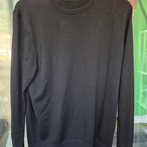 유니클로 메리노 크루넥 스웨터 L