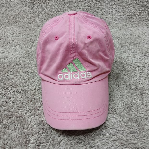 빈티지 아디다스 핑크 볼캡