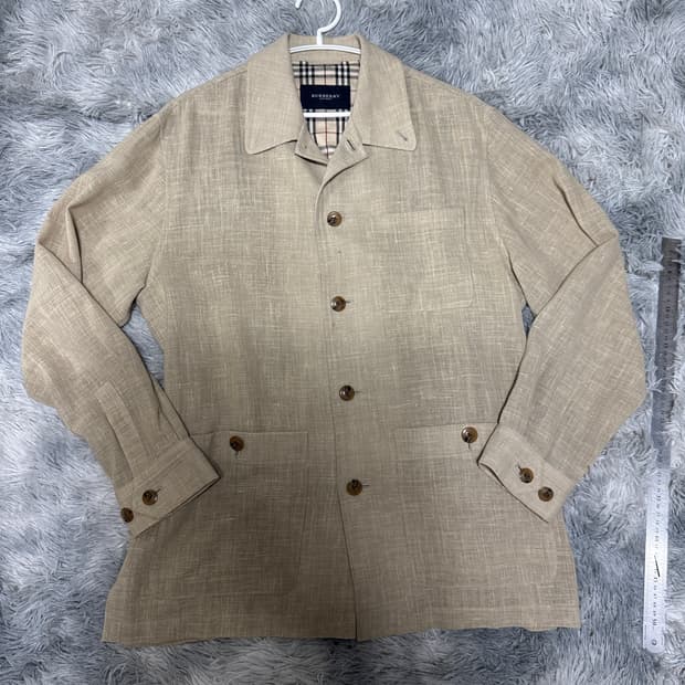 정품) 버버리 봄여름 모 자켓 남성 L사이즈 
