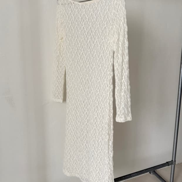 빈티지 레이스 레이어드 원피스