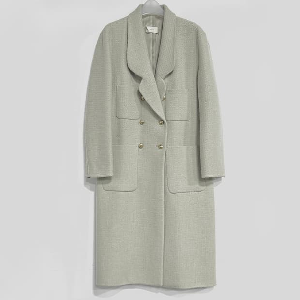 시스템 알파카 울 롱 코트