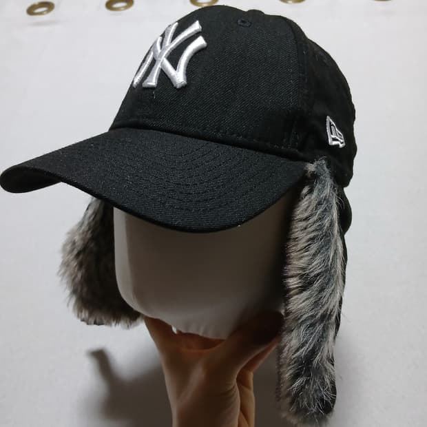 newera 뉴에라 양키즈 털모자 방한모자 귀달이