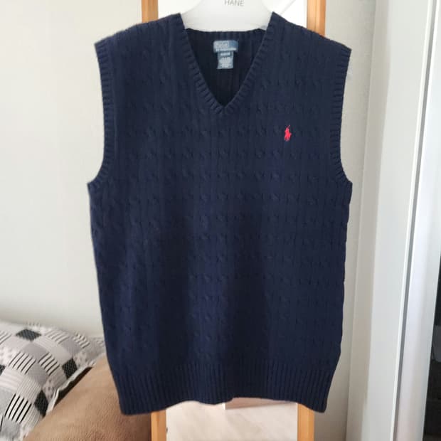 폴로 랄프로렌 니트 베스트