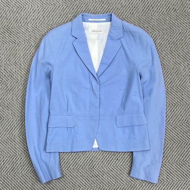 드리스반노튼 린넨 코튼 자켓 v0952