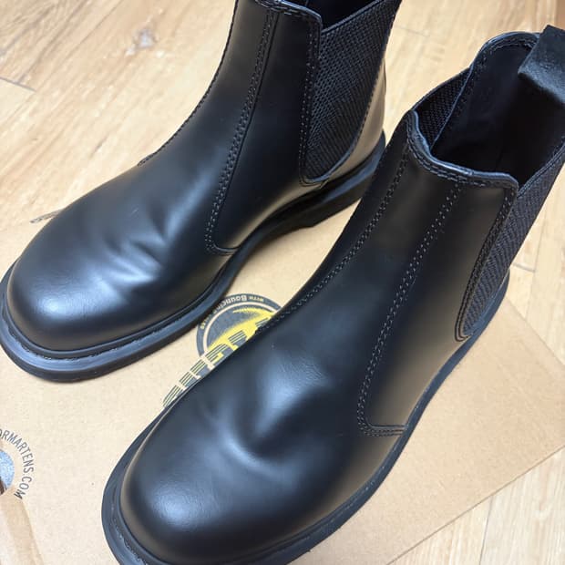 닥터마틴 2976 모노 스무스 레더 첼시 부츠 블랙 260