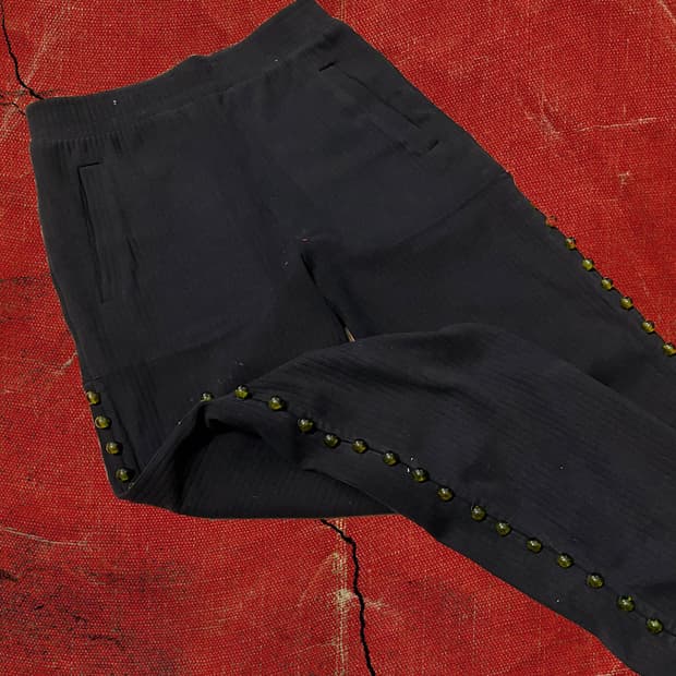 NAMACHEKO 나마체코 세이란 트라우저 블랙 M (28-32)