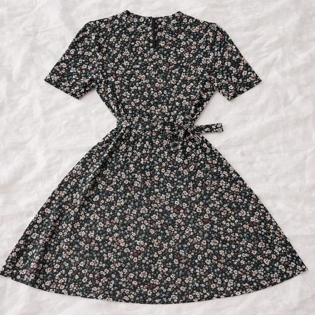 빈티지 플라워 원피스