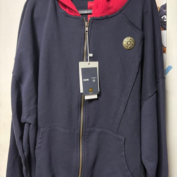 언더마이카 주술회전 이타도리 후드 집업 