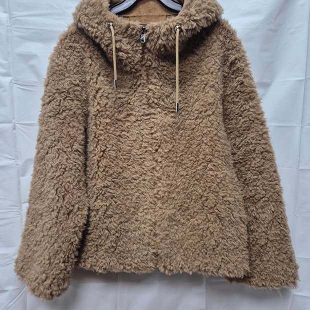 선진모피 양털 후드점퍼
