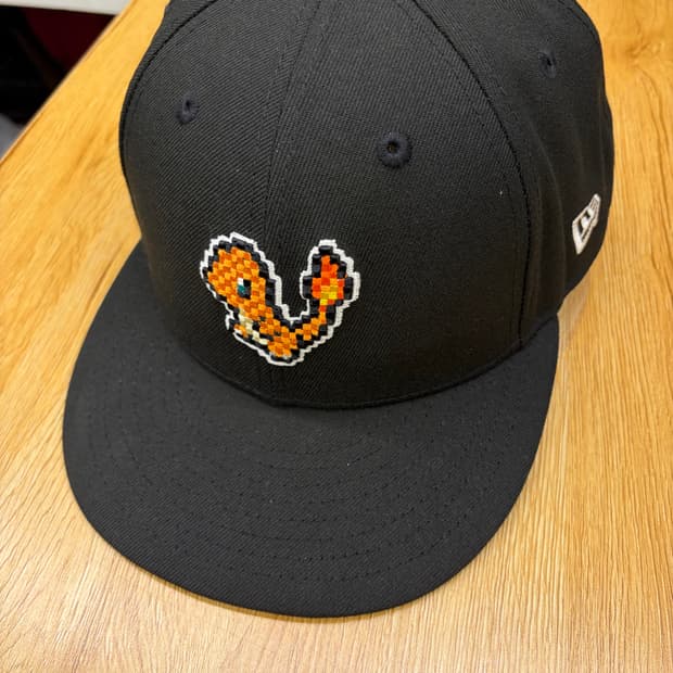 뉴에라 x 포켓몬스터 8비트 파이리59fifty  61.5cm