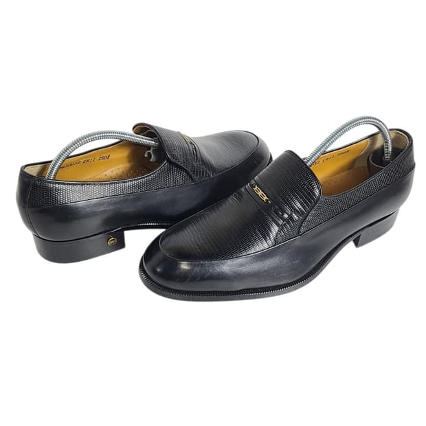 250) 빈티지 BALENCIAGA 발렌시아가 BB 로고 레더 로퍼