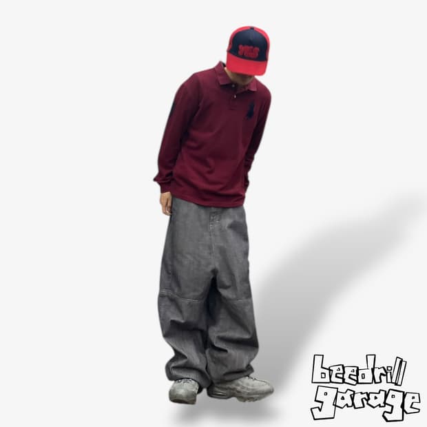 폴로 빅포니 버건디 카라티셔츠