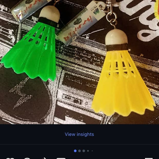 배드민턴 키링