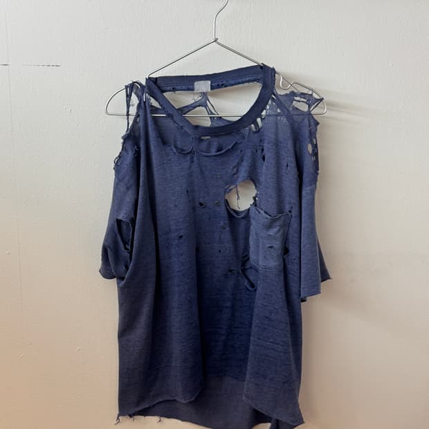 80s sun bleached pocket t shirt