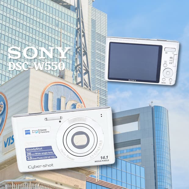 ์๋ DSC-W550 ๋์นด๐