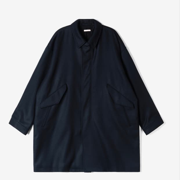 울테리어 라이트 멜튼 발칼라 필드코트 4사이즈