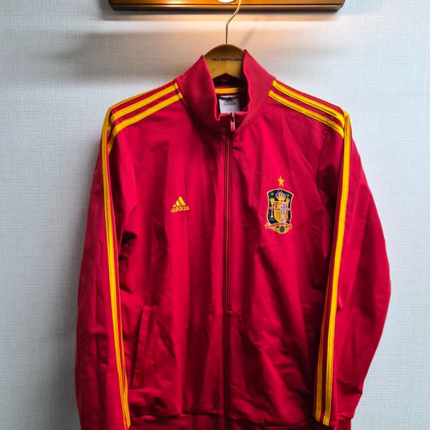 105) 아디다스 스페인 다비드 비야 트랙탑 져지 팝니다