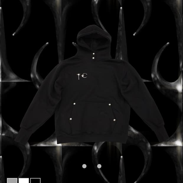 떠그클럽 아머후드 블랙 1사이즈