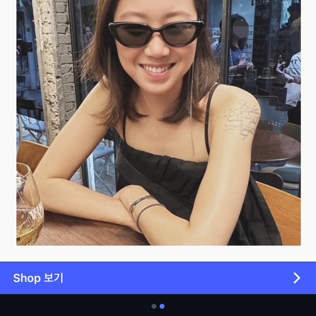 페르테 루메 로즈&화이트 귀걸이 23cm