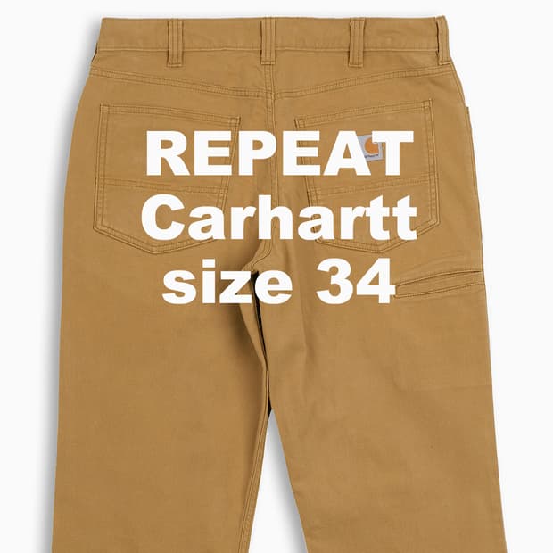 빈티지 칼하트 워크 팬츠 102517 34 인치 CH5173402