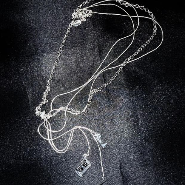 히스테릭글래머 아카이브 멀티 펜던트 목걸이