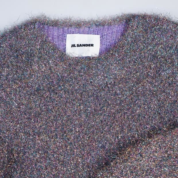 질샌더 멀티컬러 Lurex 니트