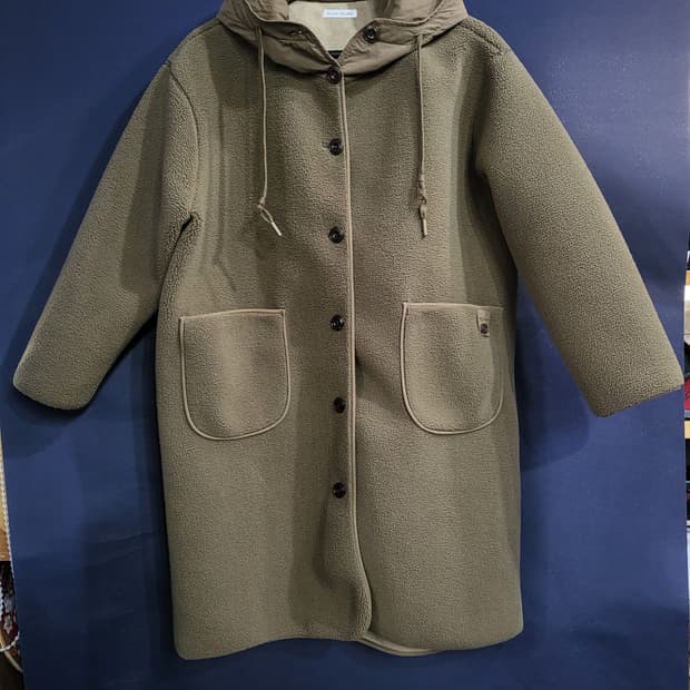 후드 빅후리스 자켓