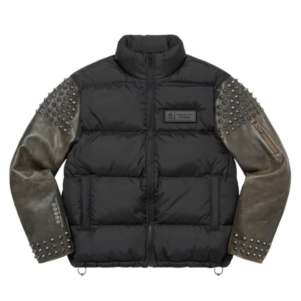 (L)슈프림 언더커버 퍼퍼 자켓 블랙