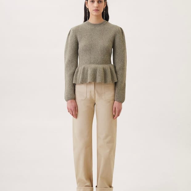 르메르 페플럼 니트