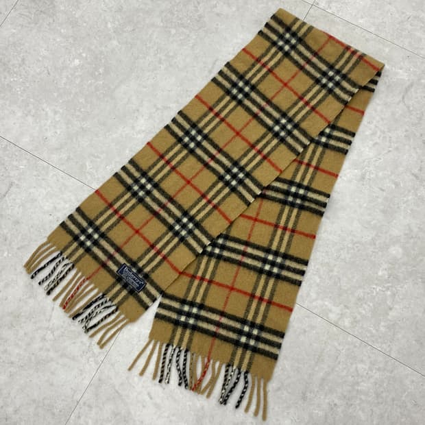 Burberry 노바체크 램 울 머플러