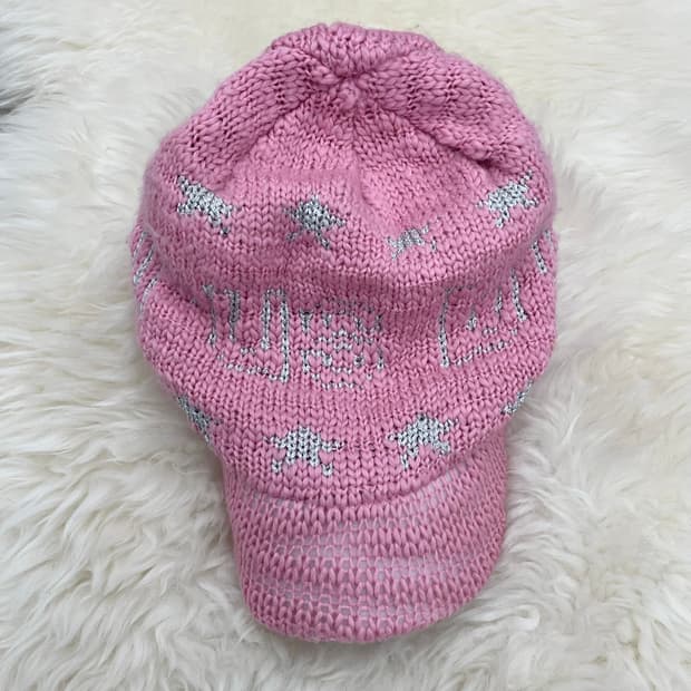 키치 핑크 스타 캡비니