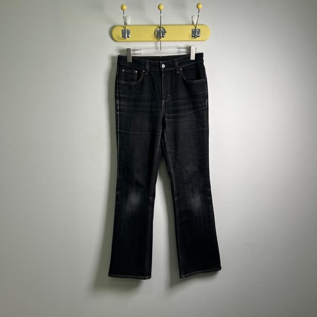 Edwin 에드윈 흑청 부츠컷 데님 팬츠 31