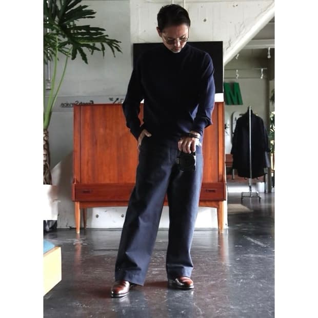 [2]아프레쎄 캐나다군 모터사이클 몰스킨 트라우저