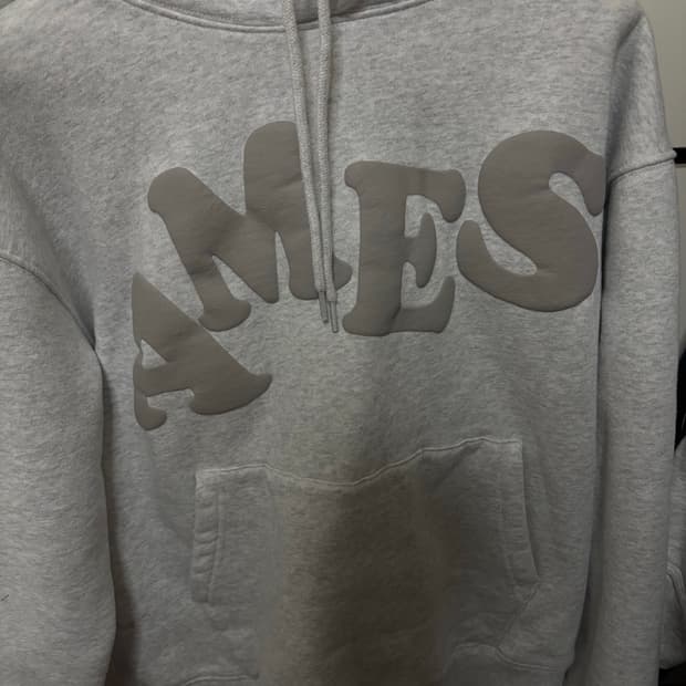 아메스 월드와이드 BIG TYPO HOODIE