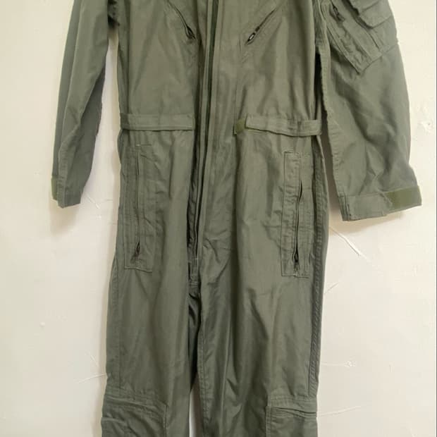 90‘s 미 공군(USAF) 세이지 그린 파일럿 커버올
