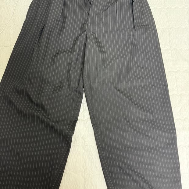 suade BLUEJEANS 스트라이프 팬츠