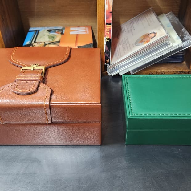 빈티지 롤렉스 케이스 2개 (정품)