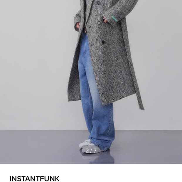 인스턴트펑크 코트 L