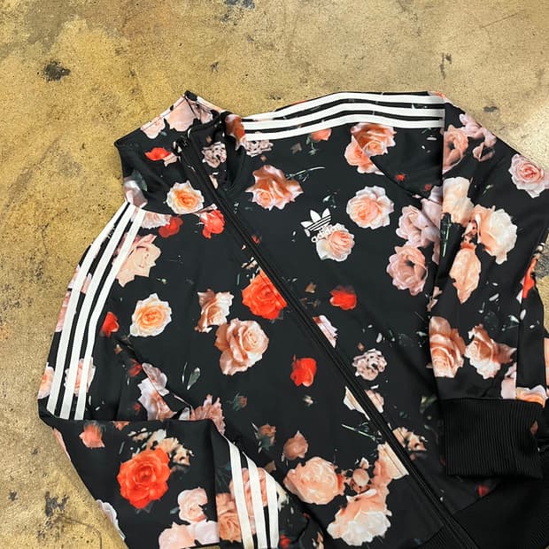 [정품/90] 아디다스 플라워 프린팅 트랙탑 져지 b17