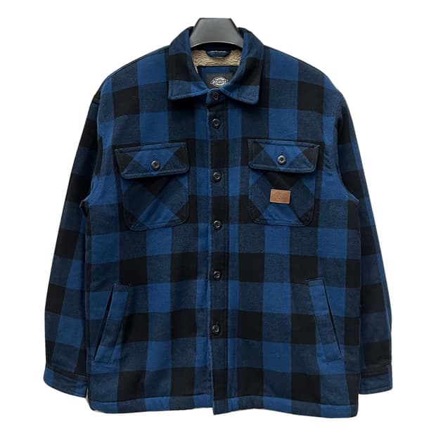 디키즈 버팔로 체크 보아 셔츠 자켓 L